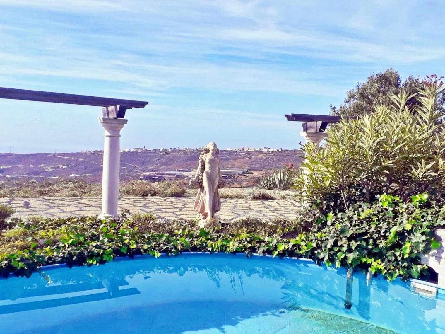 -Casa Azul-Arico Viejo La Sabinita - Baden, Wandern, Klettern, Individualurlaub Jenseits Des Massentourismus, Villa Exteriör bild